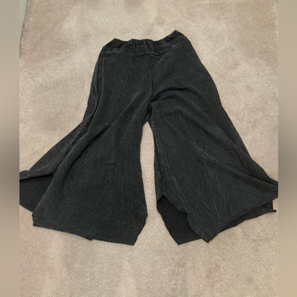 A People United Wide Leg Casual Pants Women’s Medium Flare Gray